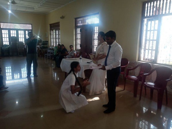 An entertainment program and uniform distribution program to school children in Homagama (2023-10-13)